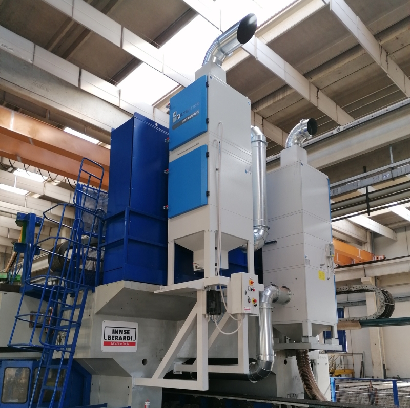 Filtro estático para la aspiración de nieblas de aceite MIST COMPACT™: eficiencia y compacidad para ambientes industriales limpios. filtro estatico para nieblas de aceite mist compact hf group