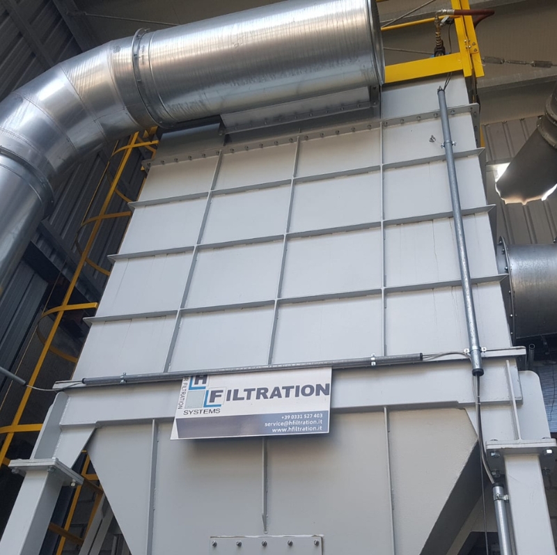 sistema de desempolvado filtro de cartuchos hjl cart hf group